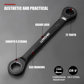 LLNDEI deep and shallow sockets reach tight spaces easily