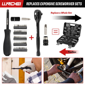 LLNDEI extension bars and adapters expand wrench reach