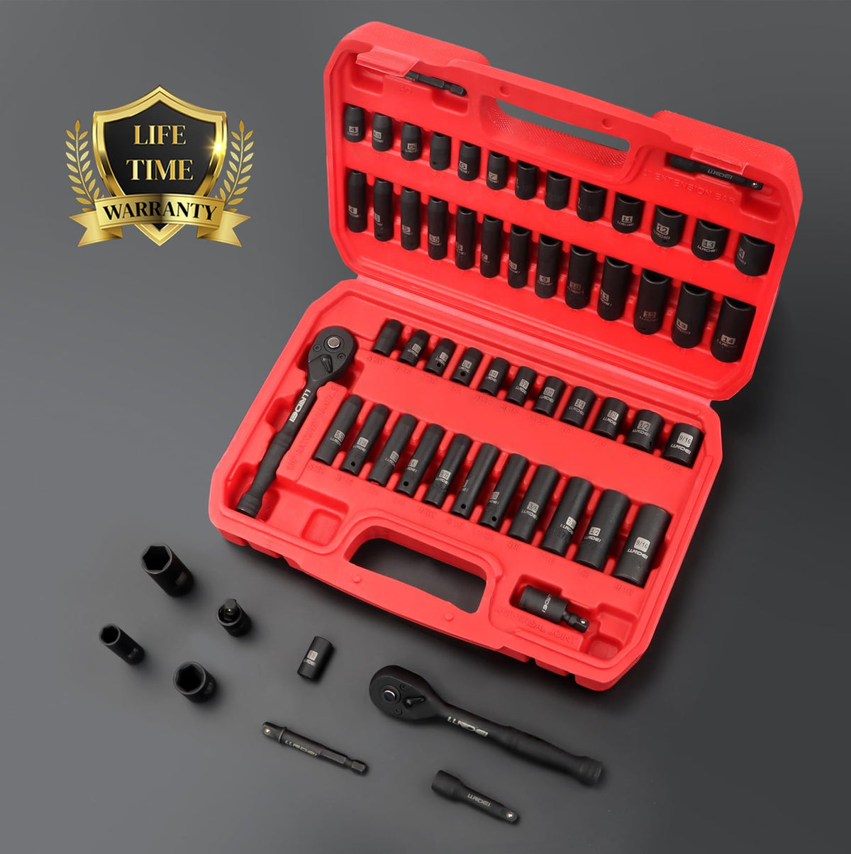 LLNDEI heavy-duty storage case keeps tools secure with lever locks