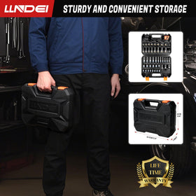 LLNDEI universal joint and extension for hard-to-reach fasteners