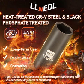 LLNEDL 72-tooth ratchet handle delivers smooth, precise turns