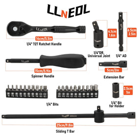 LLNEDL six-point sockets ensure strong grip on fasteners