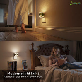 L LOHAS LED bubble night light ideal for nurseries and safe nighttime navigation.