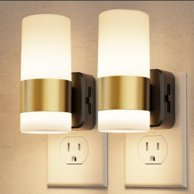 L LOHAS LED dimmable night light in hallway plug for safe navigation at night