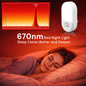 LOHAS motion sensor night light automatically activates for safe navigation in darkness