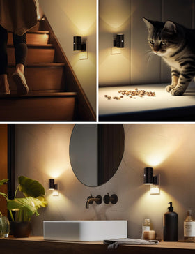 L LOHAS LED night light nursery, soothing 3000K glow for bedtime checks.