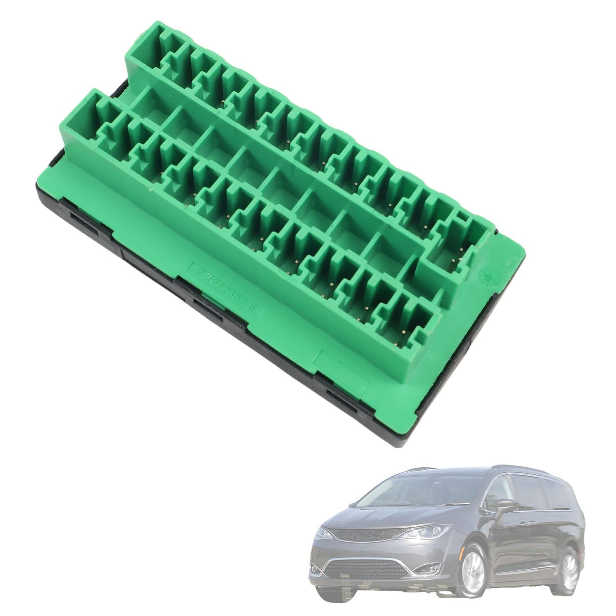 LLYZFED CAN-C bus star splice connector front view for Jeep and Ram—OEM replacement.