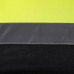 L&M Hi Vis Class 3 T Shirt easy care and machine washable in cold water.