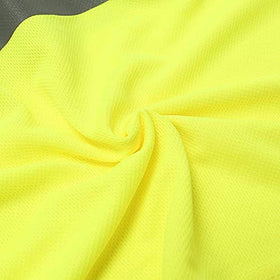 L&M Hi-Vis T Shirt reflective striping detail boosts conspicuity in low-light conditions