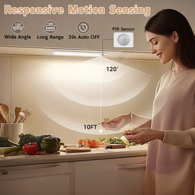 LNRYY USB rechargeable LED light for wireless closet illumination.