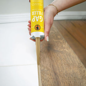 LOBA Gap Filler Maple color-matching swatch demonstrates custom color blend