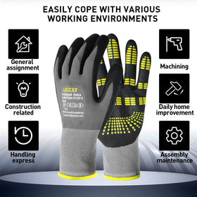 LOCCEF Endurance glove breathable inner liner ensures comfortable wear.