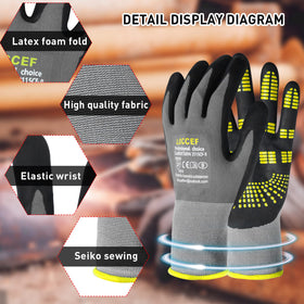 LOCCEF Endurance Knit Gloves highlighting breathable design for comfort