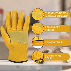 LOCCEF gloves touchscreen-compatible edges allow on-site device use.