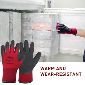 LOCCEF gloves are water and oil resistant for wet environments