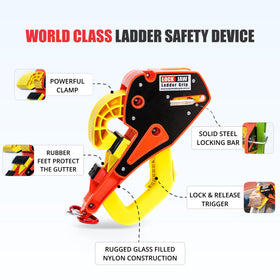 Lock Jaw glass-reinforced nylon and steel construction for durability.