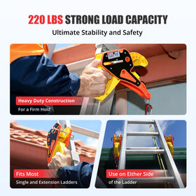 Lock Jaw Non-slip gutter grip protects gutters while remaining firm.