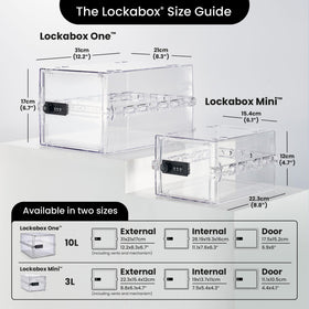 Lockabox One arrives fully assembled and ready to use.