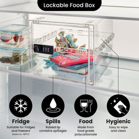 Lockabox One compact design fits small spaces and shelves.