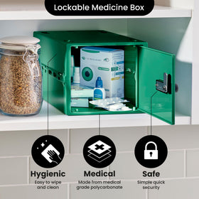 Lockabox One compact size fits small locations in clinics and homes