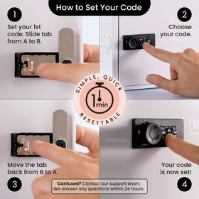 Lockabox One fully assembled ready to use in seconds