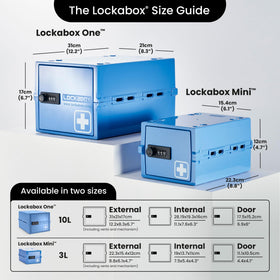 Lockabox One suitable for fridge and freezer storage environments