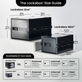 Lockabox One locking dial illustrates quick, resettable access control