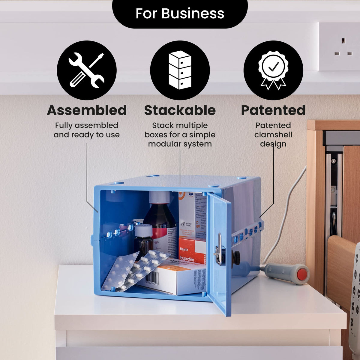 Lockabox One made in Britain with warranty and support