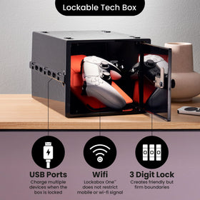 Lockabox One stacking sockets enable practical multi-box configurations