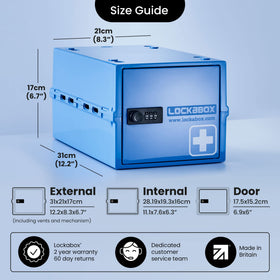 Lockabox One with three-digit code lock enables quick access