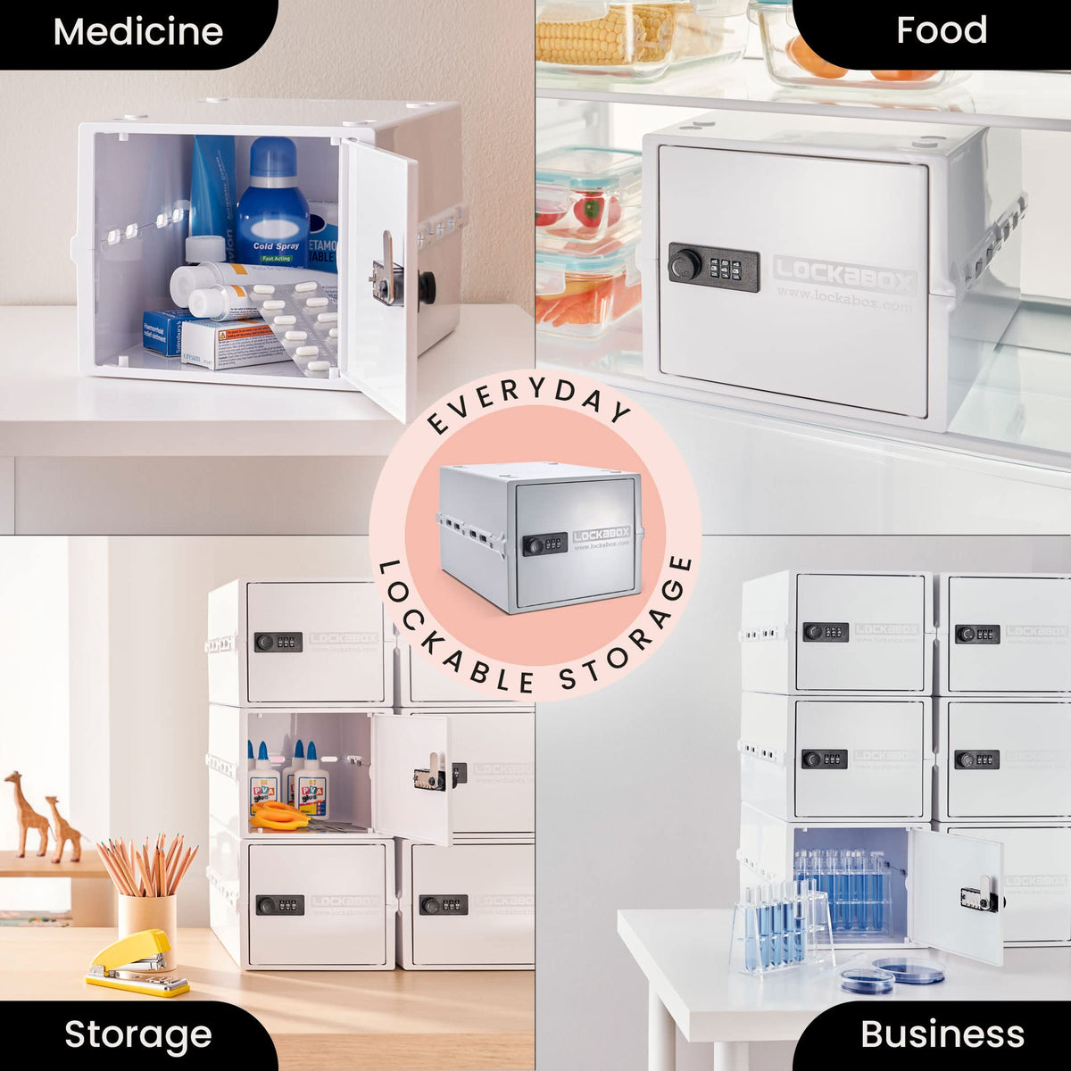 Lockabox One three-digit lock for quick, secure access