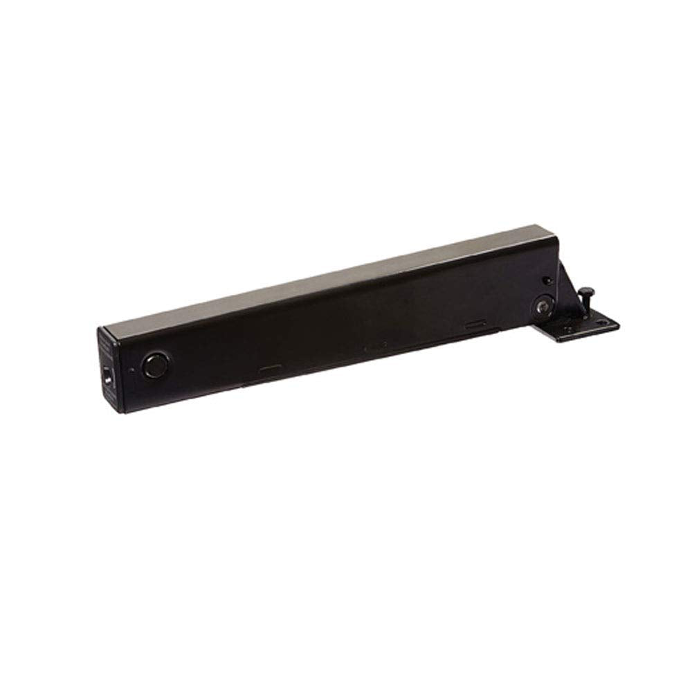 Lockey TB175 black gate closer, sleek finish for durable control on gates up to 125 lb