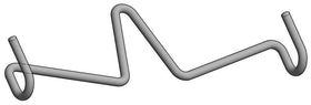 Lock Jawz high-carbon spring wire clip demonstrates durability for fencing.