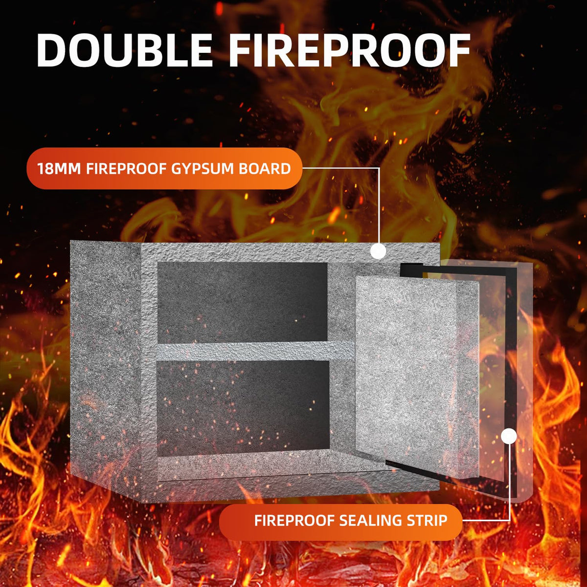 Locksworth safe 240-degree door provides easy item retrieval