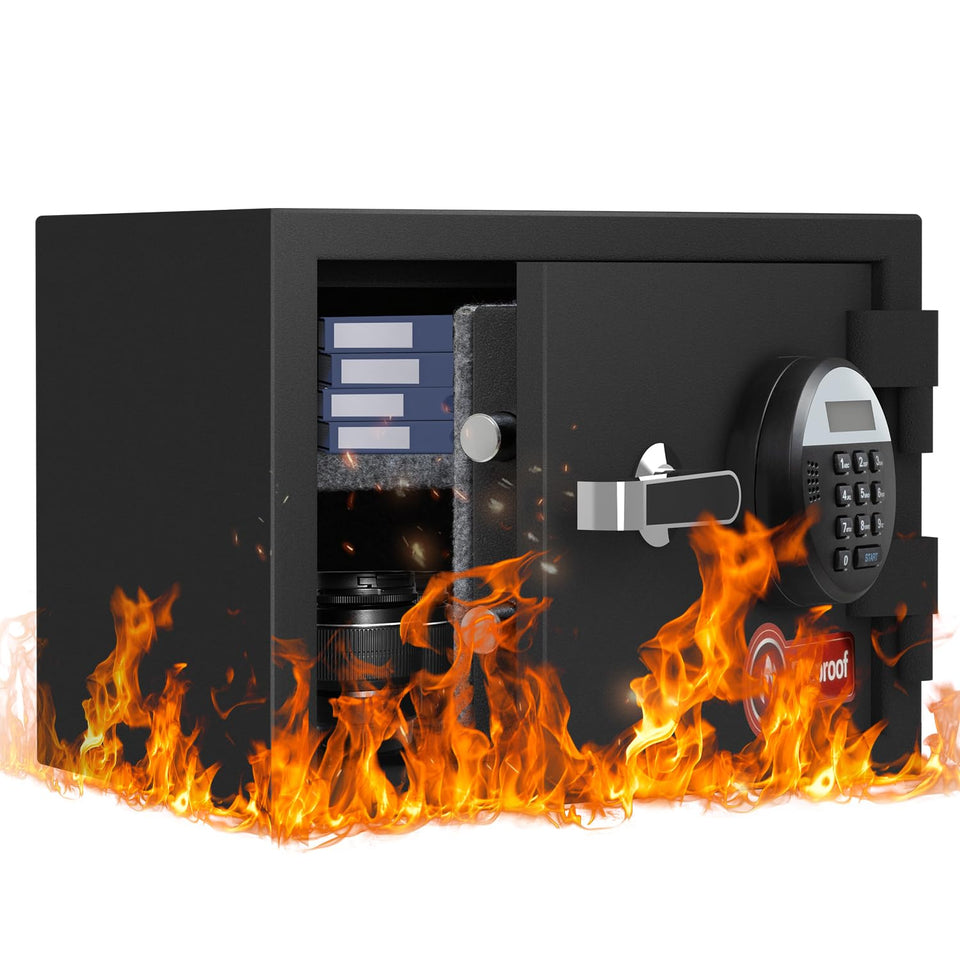 Locksworth fireproof safe exterior shows sturdy construction for valuables