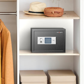 Locksworth safe bedside nightstand use keeps valuables within reach.
