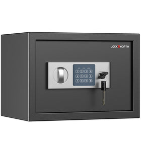 Locksworth safe soft felt floor protects valuables from scratches.