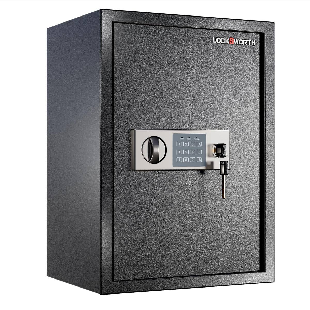 Locksworth Safe soft felt lining protects valuables from scratches
