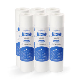 Locofiltr whole-house sediment filter cartridge with 5 micron precision for home water