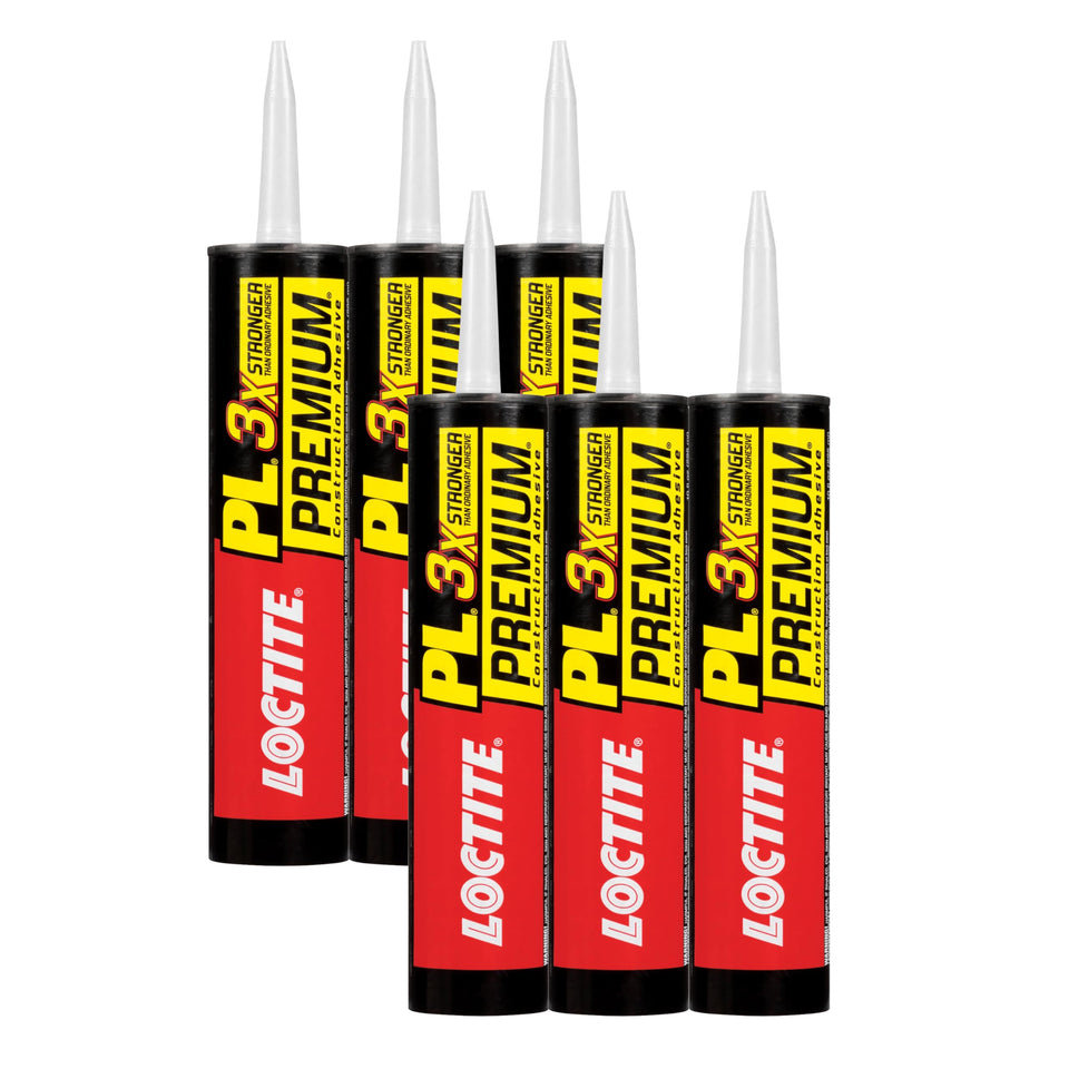 Loctite PL Premium bottle cap close-up showing durable bonding potential.