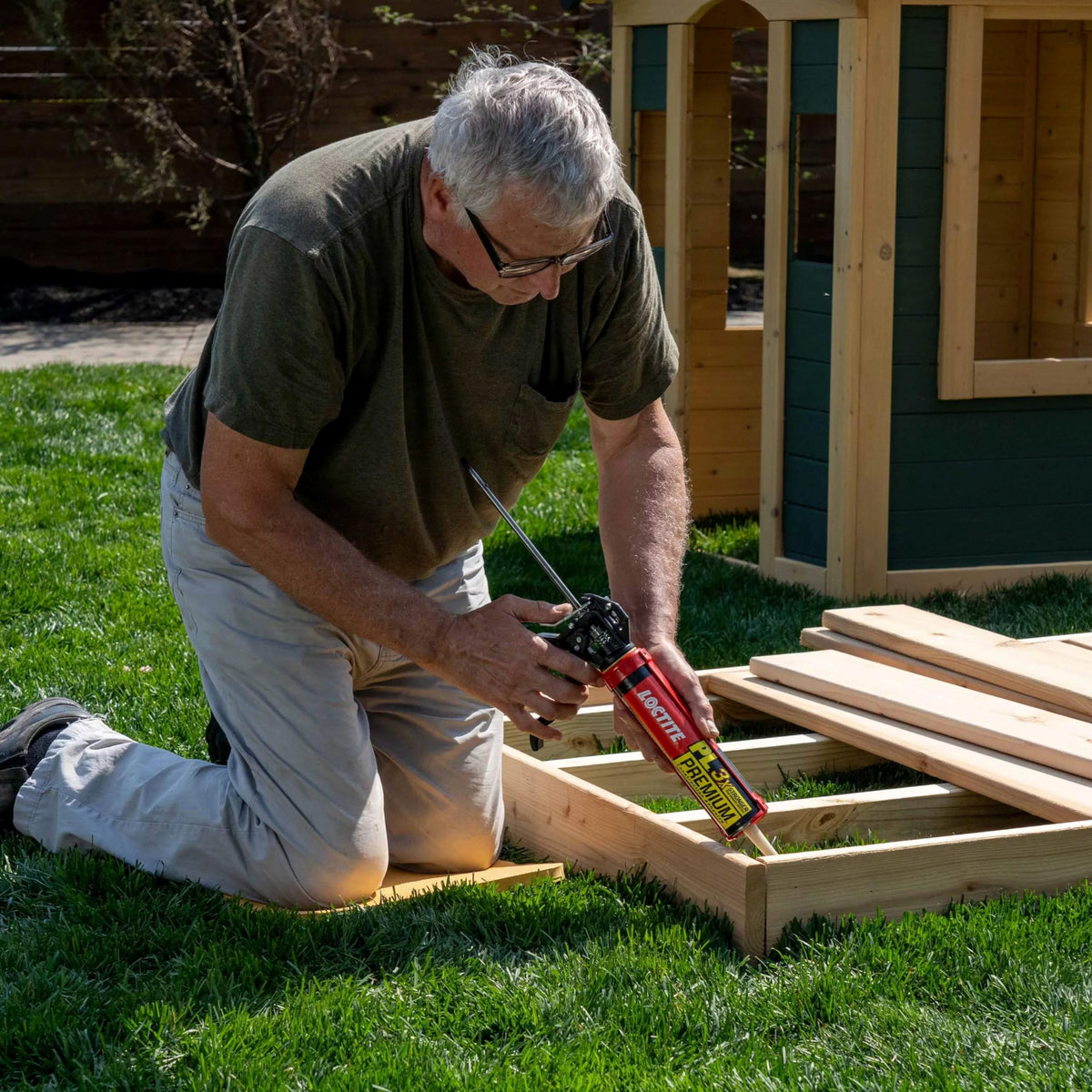 Loctite PL Premium foam insulation bonding seals gaps and improves insulation.