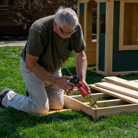 Loctite PL Premium foam insulation bonding seals gaps and improves insulation.