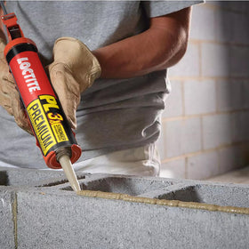 Loctite PL Premium outdoor use resists weather for exterior projects.