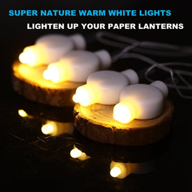 LOGUIDE ultra-lightweight LED lights ideal for wedding and event décor.
