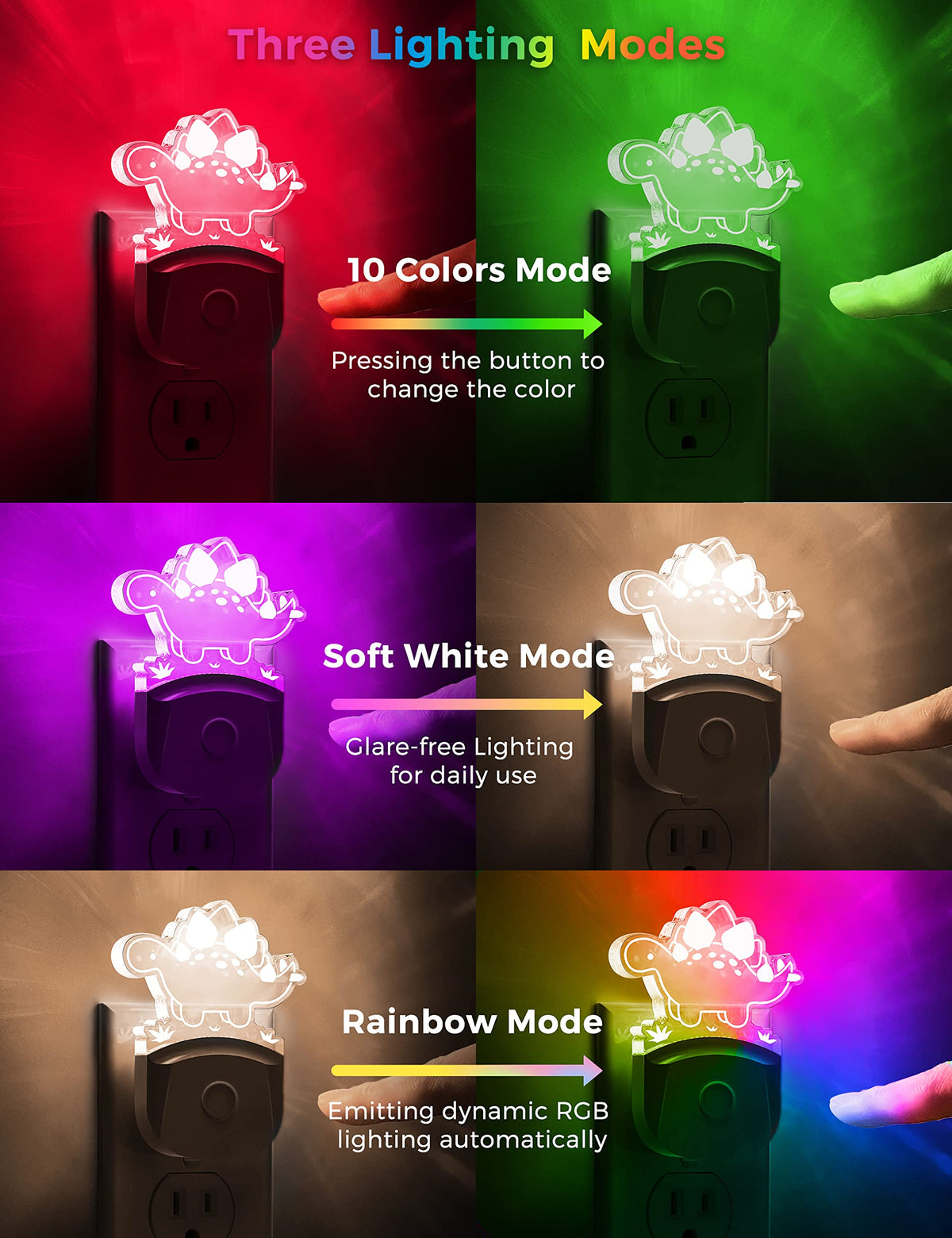 LOHAS LED kids room decor night light adds whimsical charm to nurseries
