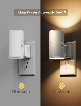 L LOHAS LED dimmable night light offers adjustable brightness for night visibility.