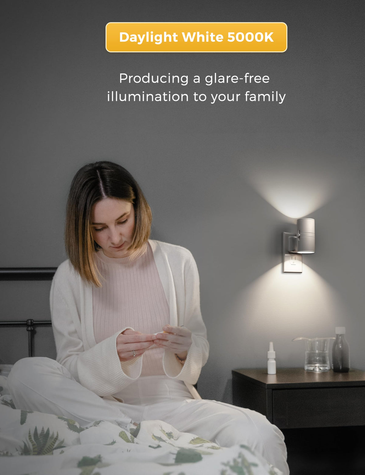 L LOHAS LED night light in hallway enhances safety and style.