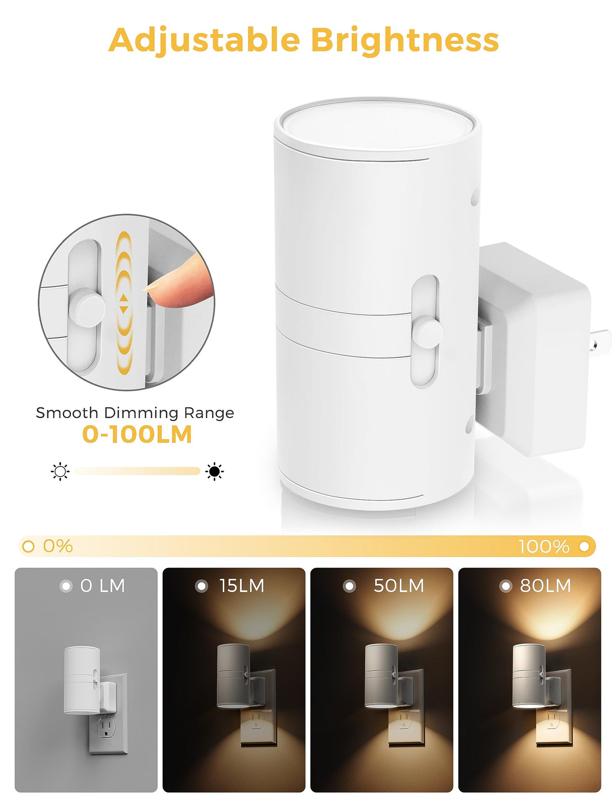 L LOHAS LED 3000K soft light ideal for bedrooms and bathrooms.