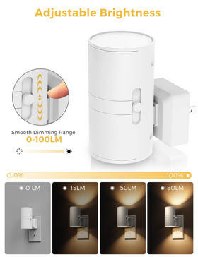 L LOHAS LED 3000K soft light ideal for bedrooms and bathrooms.