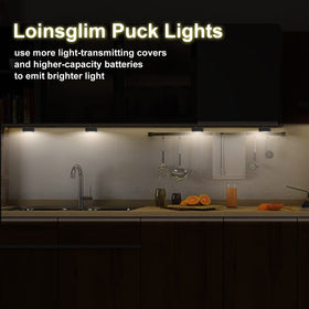 LOINSGLIM remote control enables on/off, brightness, and timer adjustments